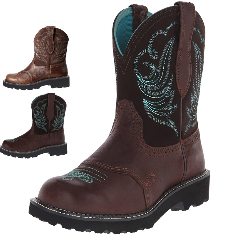 Geborduurde Cowboylaarzen Voor - Ethnic Fabric recensie en prijs